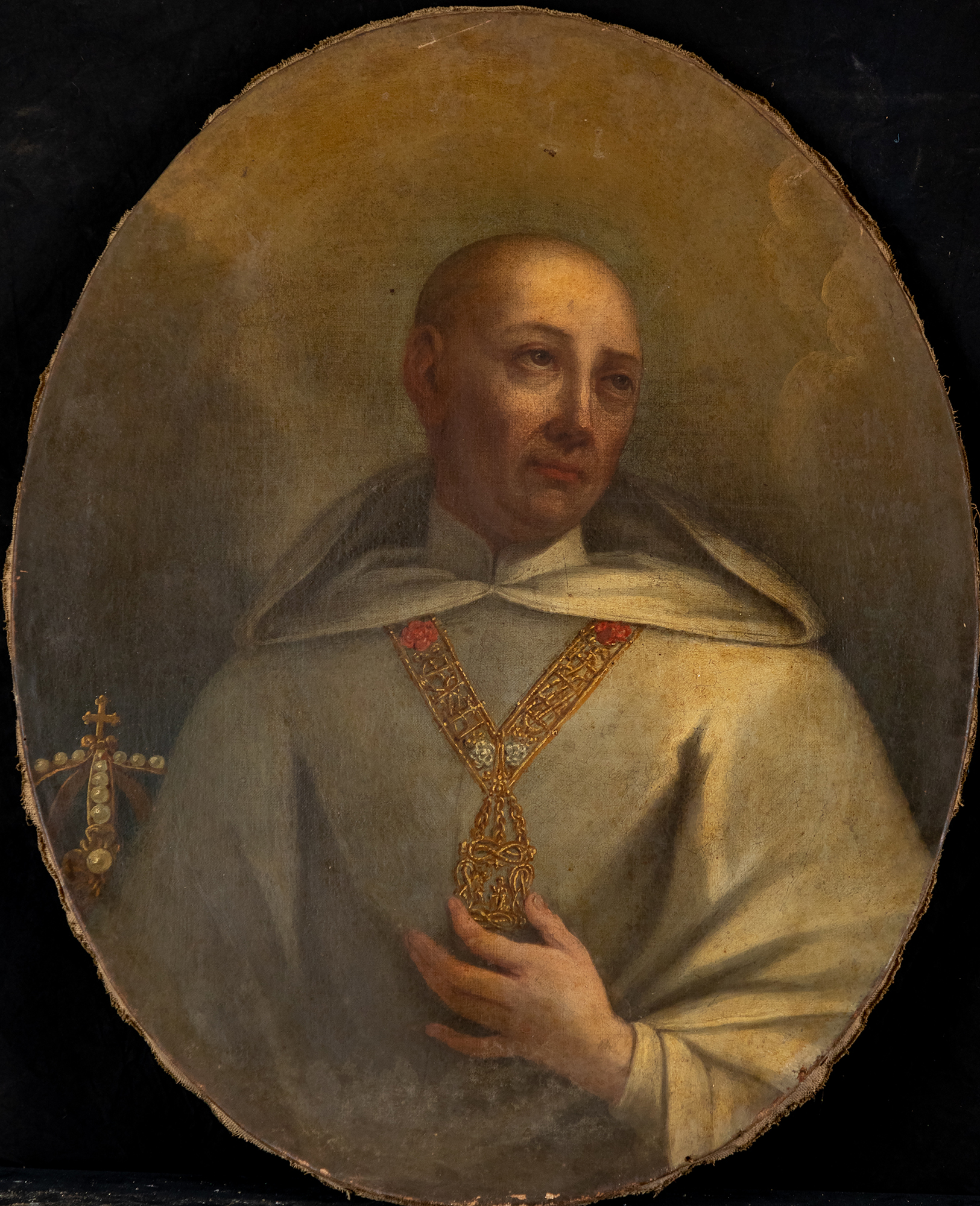 ritratto di un abate di San Gallo (dipinto, opera isolata) - ambito piemontese (?) (prima metà sec. XVIII)