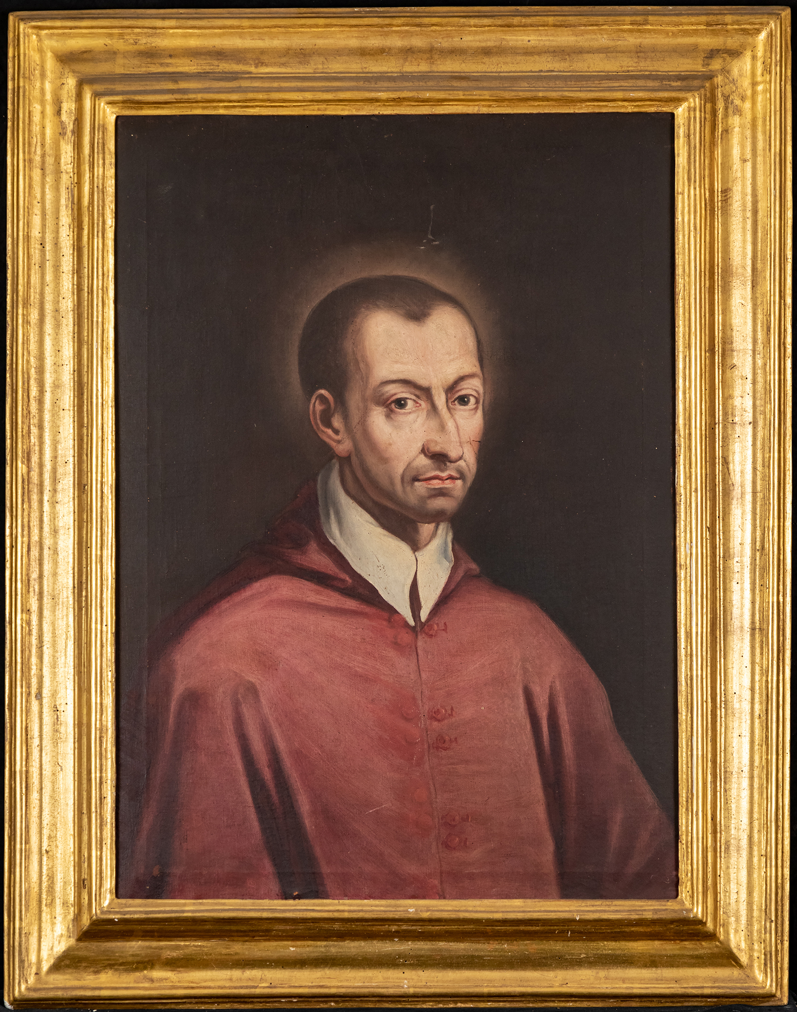 San Carlo Borromeo (dipinto, opera isolata) - ambito piemontese (fine/ inizio secc. XVIII/ XIX)