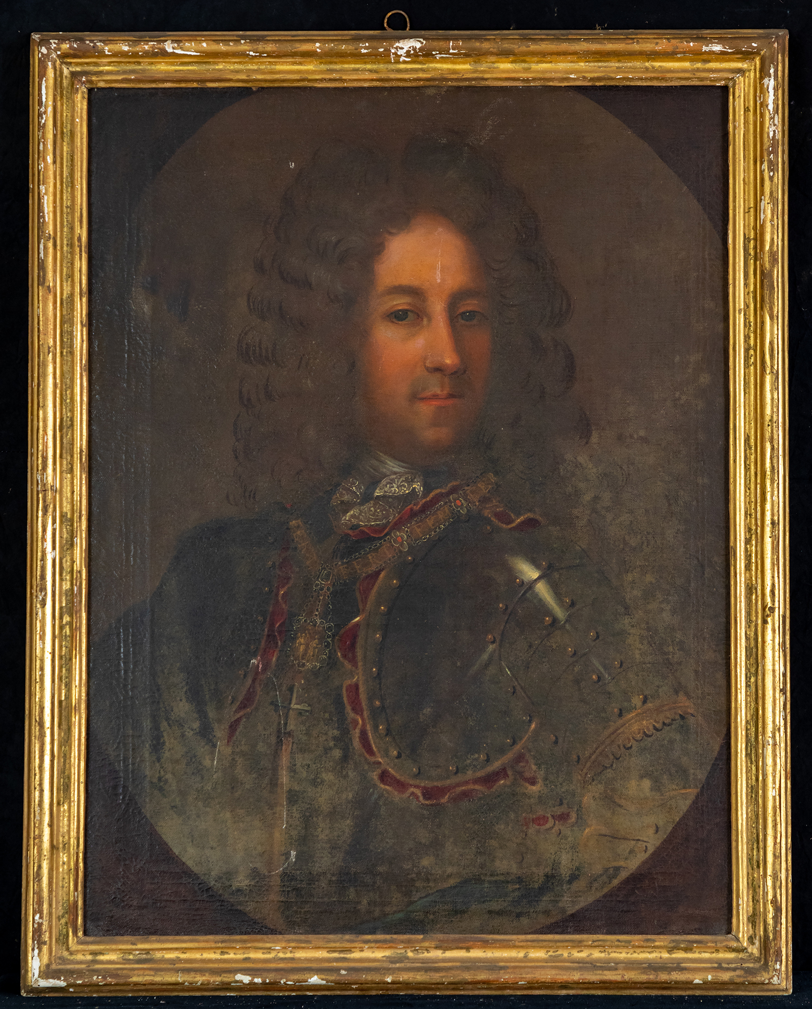 ritratto di Filiberto Antonio baron de Vallaise (dipinto, opera isolata) - ambito piemontese (seconda metà sec. XVIII)