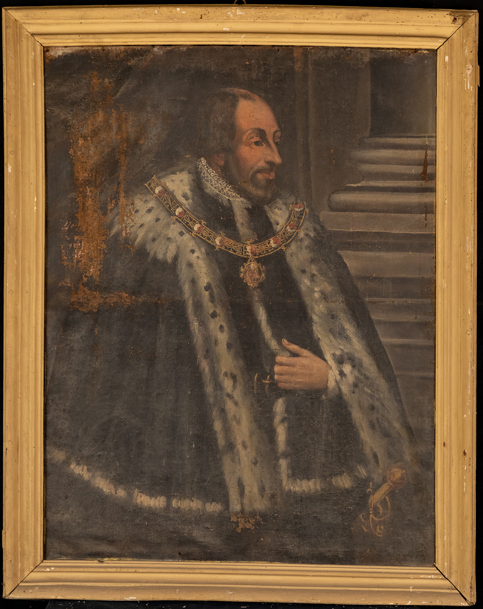 ritratto di Carlo III di Savoia (dipinto, opera isolata) - ambito piemontese (seconda metà sec. XVII)