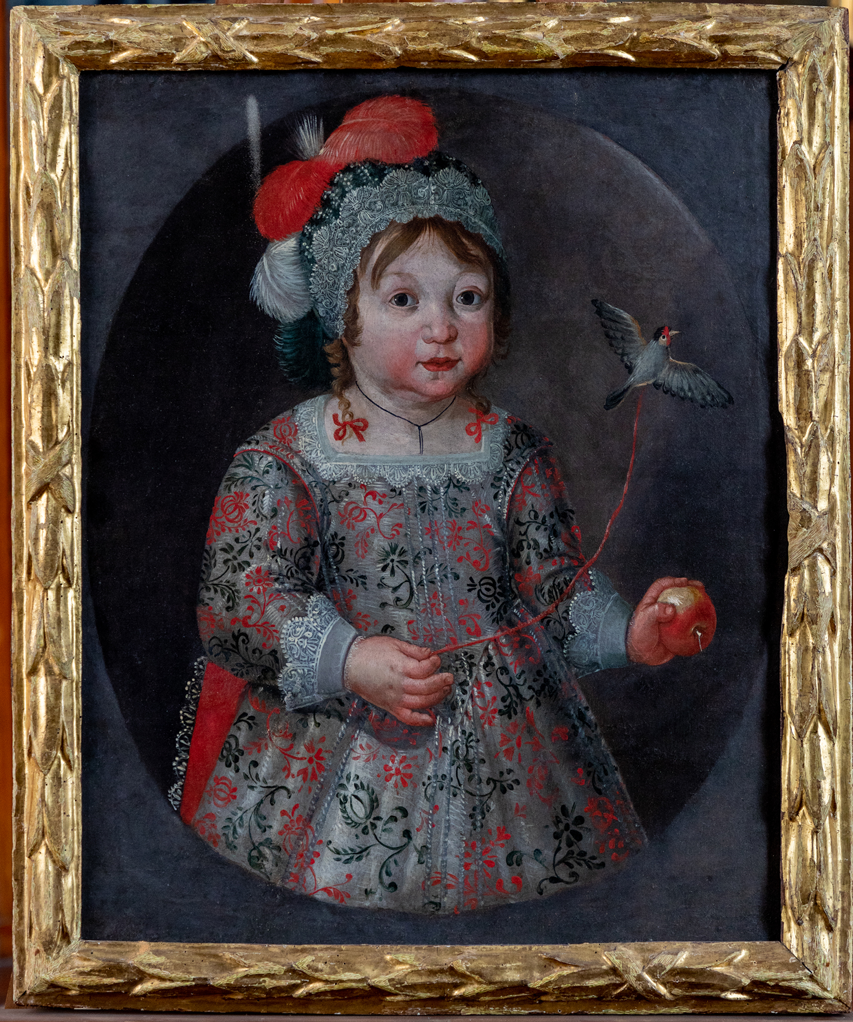 ritratto di bambino (dipinto, opera isolata) - ambito piemontese (fine/ inizio secc. XVIII/ XIX)