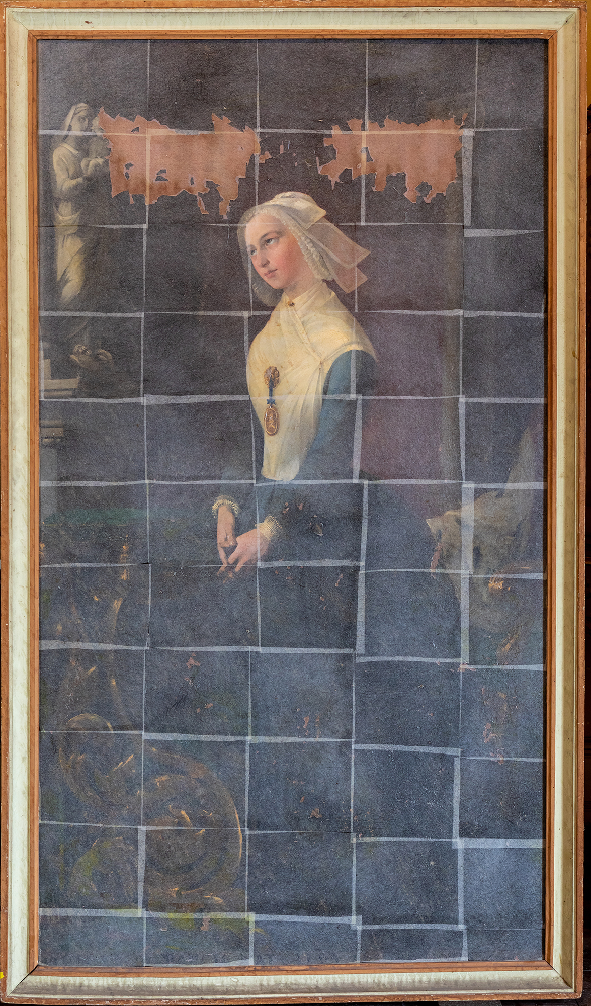 ritratto di Clotilde di Francia (dipinto) di Sereno Costantino (attribuito) (seconda metà sec. XIX)
