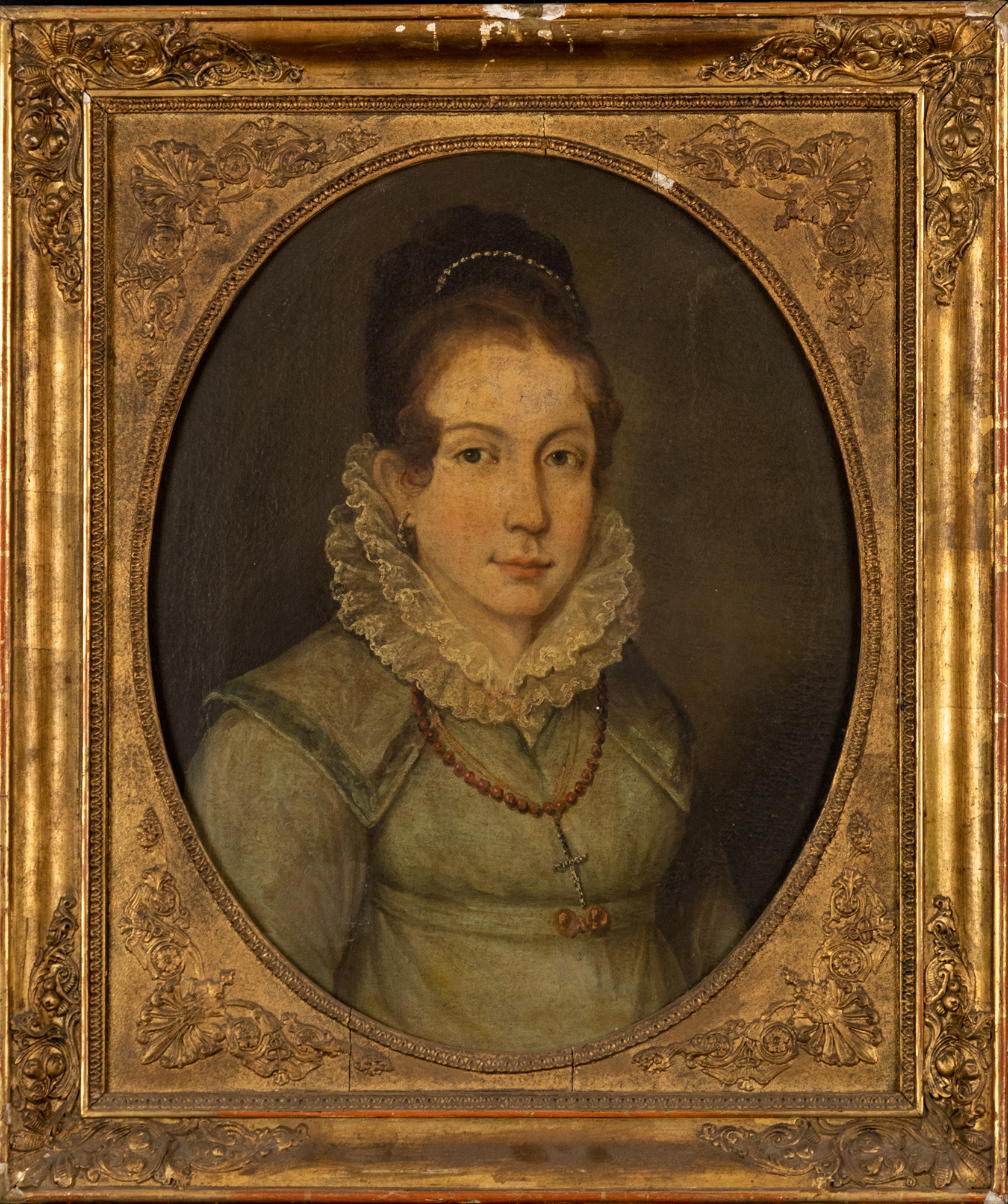 ritratto di Maria Luisa della Morra (dipinto, opera isolata) di Garelli Pietro (attribuito) (prima metà sec. XIX)