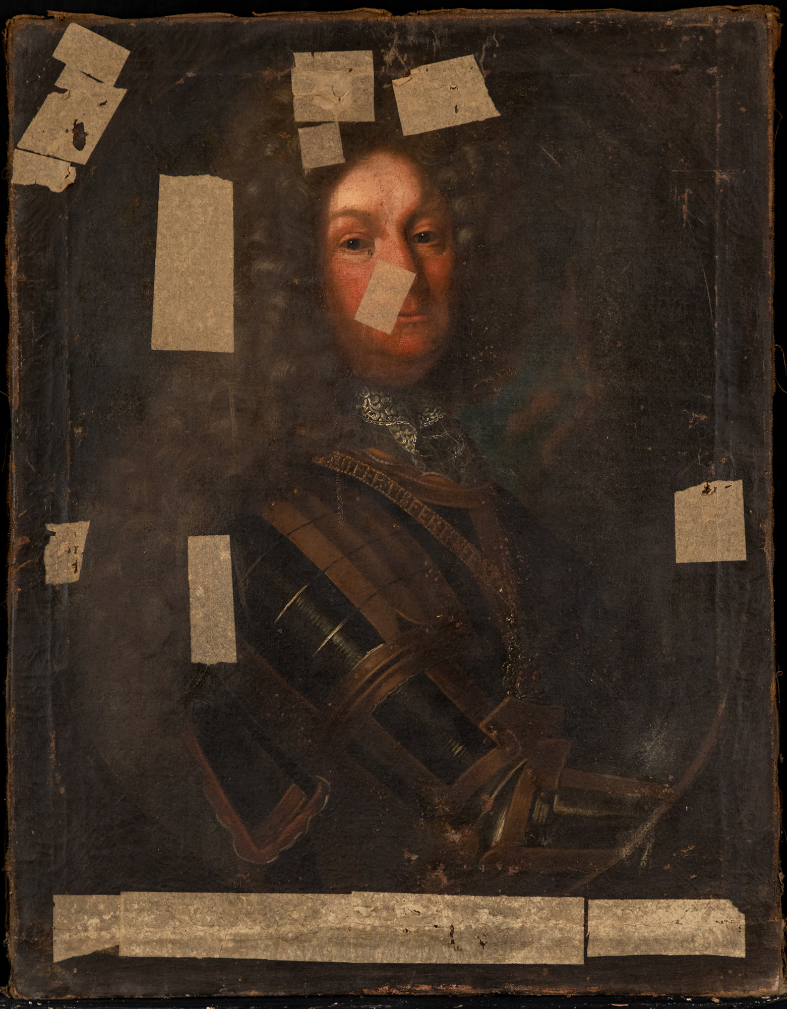 ritratto del marchese di Bagnasco (dipinto, opera isolata) - ambito piemontese (secc. XVII/ XVIII)