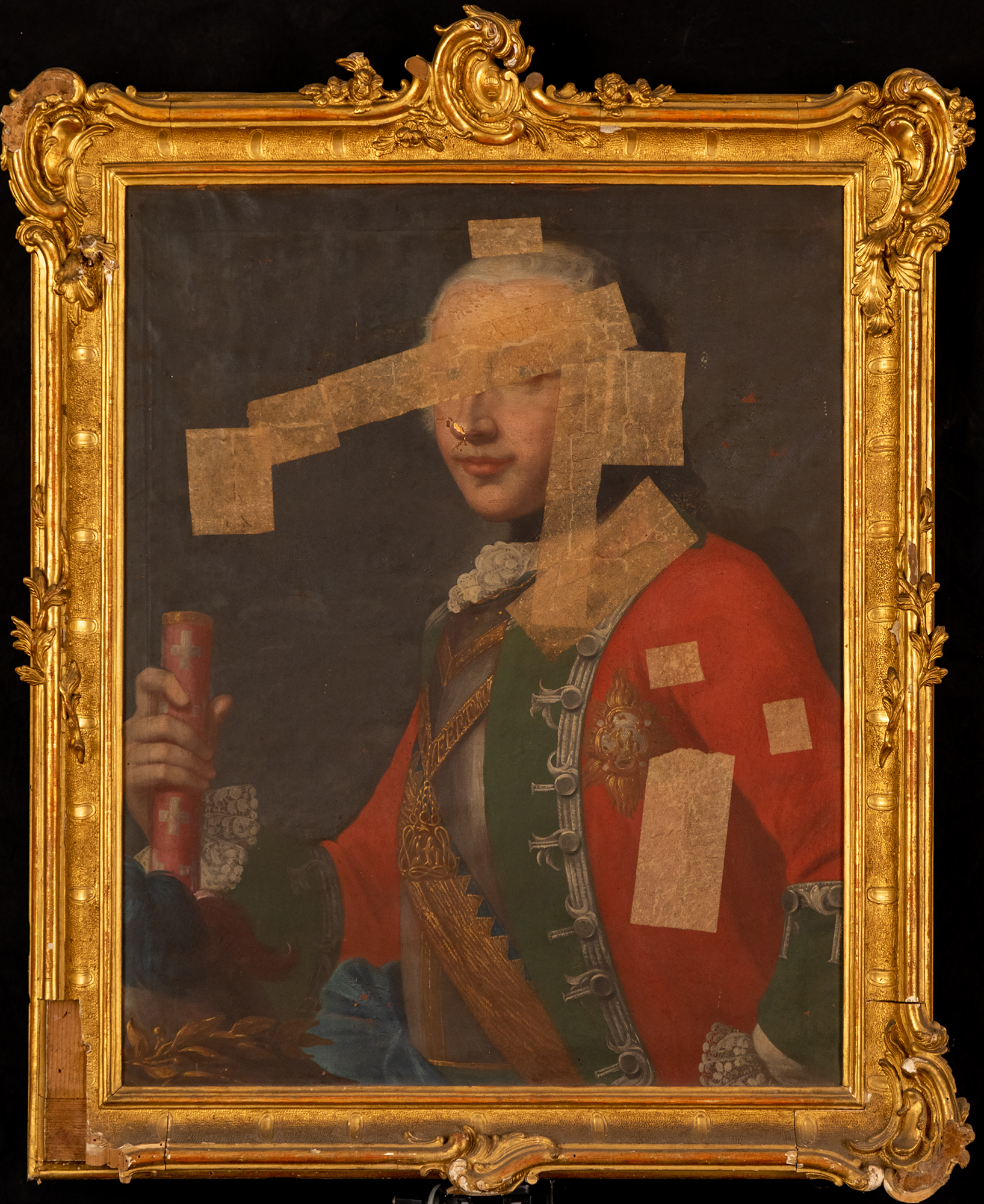 ritratto di Vittorio Amedeo III di Savoia (dipinto, opera isolata) - ambito piemontese (ultimo quarto sec. XVIII)