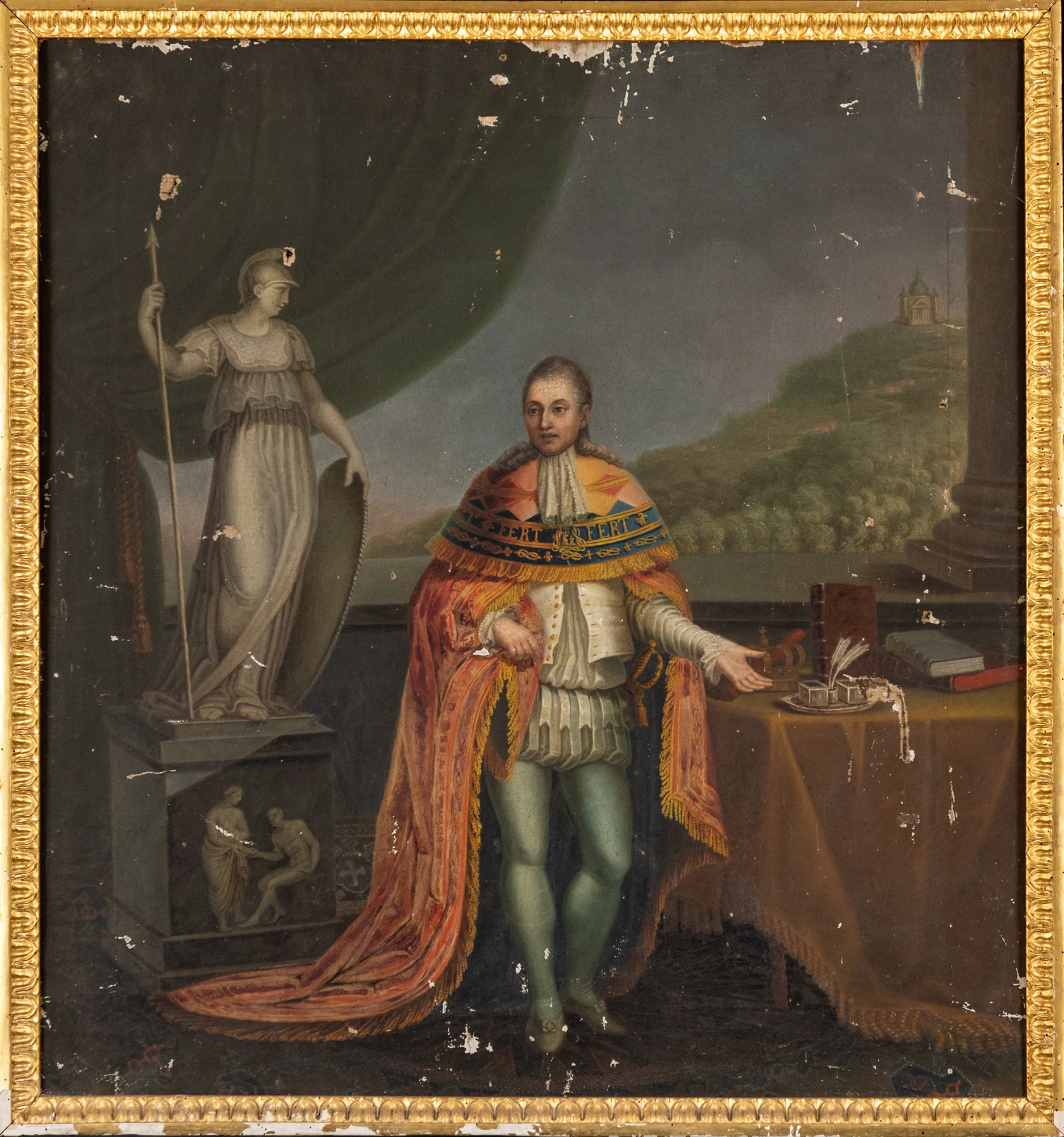 ritratto di Carlo Felice di Savoia (dipinto, opera isolata) - ambito piemontese (prima metà sec. XIX)