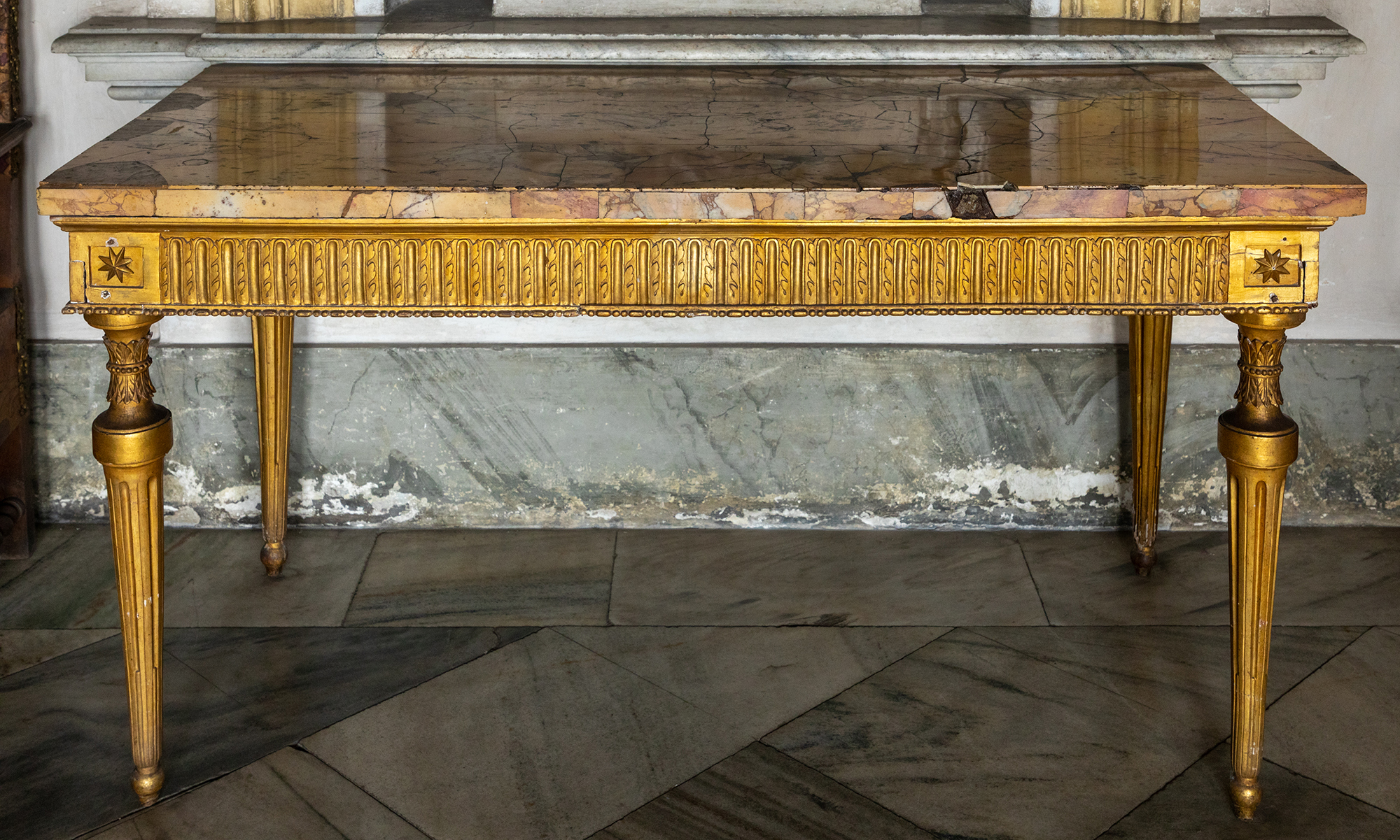 console, serie - bottega piemontese (fine/ inizio secc. XVIII/ XIX)