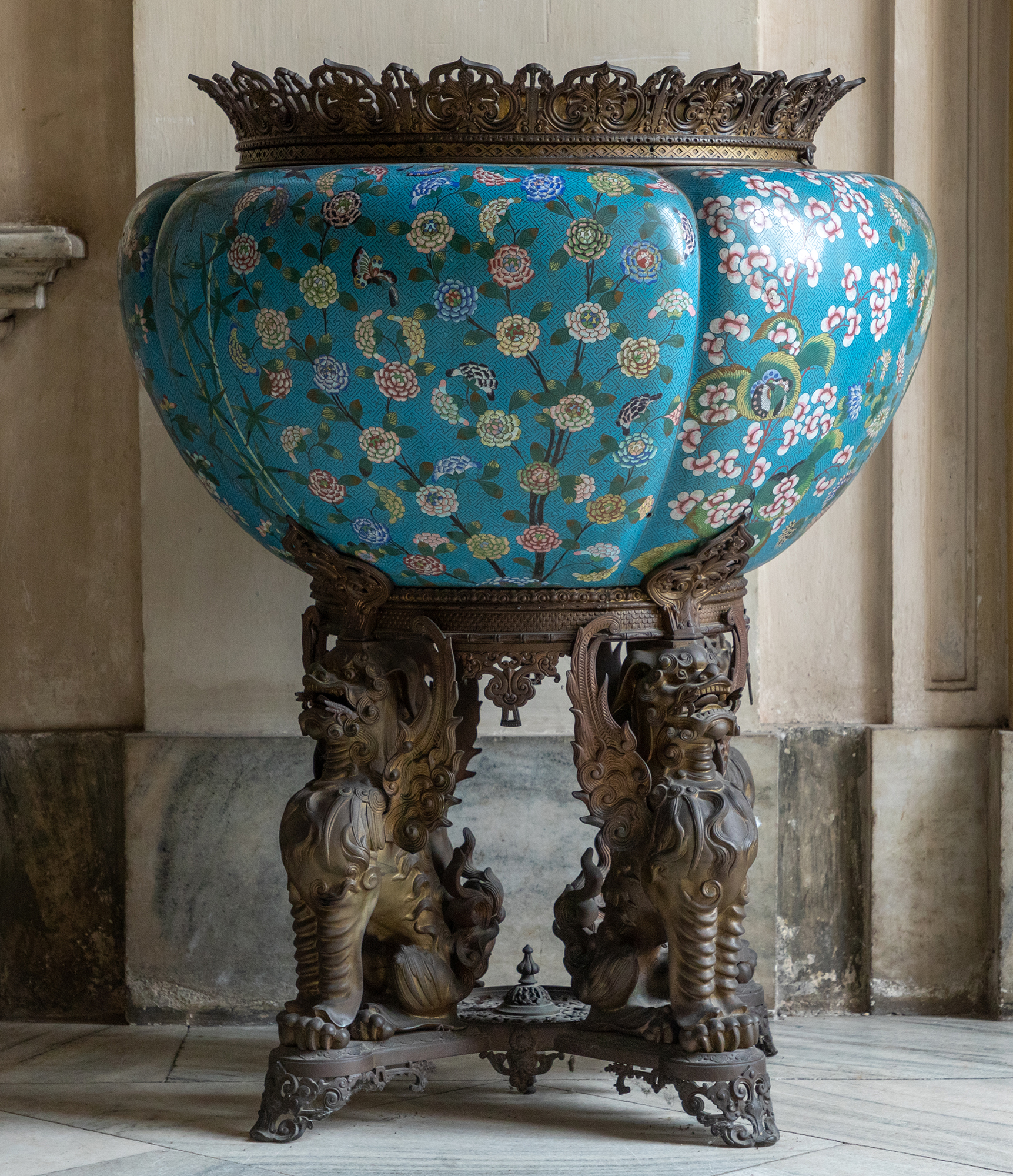 vaso, serie - ambito pechinese (prima metà sec. XIX)