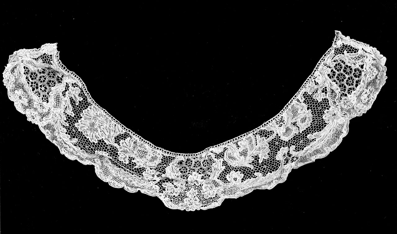 colletto - manifattura di Argentan (sec. XVIII)