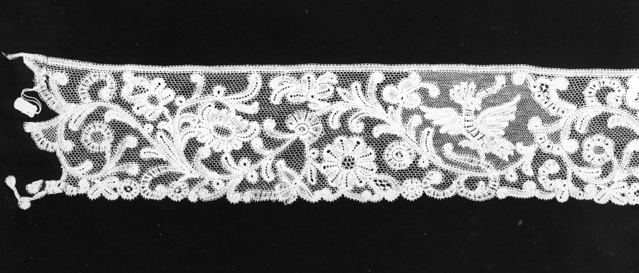 bordo - manifattura belga (fine/ inizio secc. XIX/ XX)