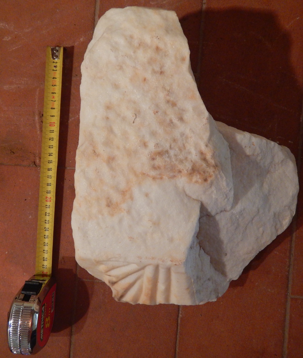 frammento, decorazione architettonica (Eta' romana)