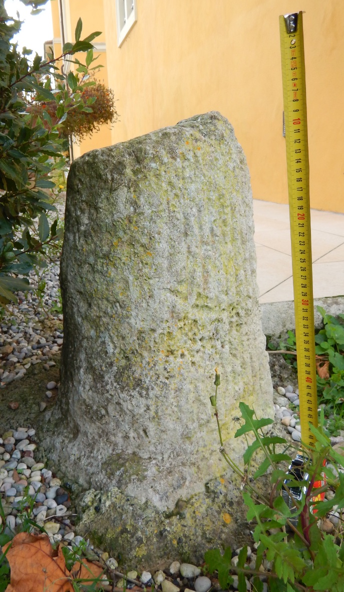semicolonna, fusto frammentario (Eta' romana)