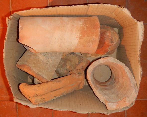 anfora, frammenti vari (Eta' romana)