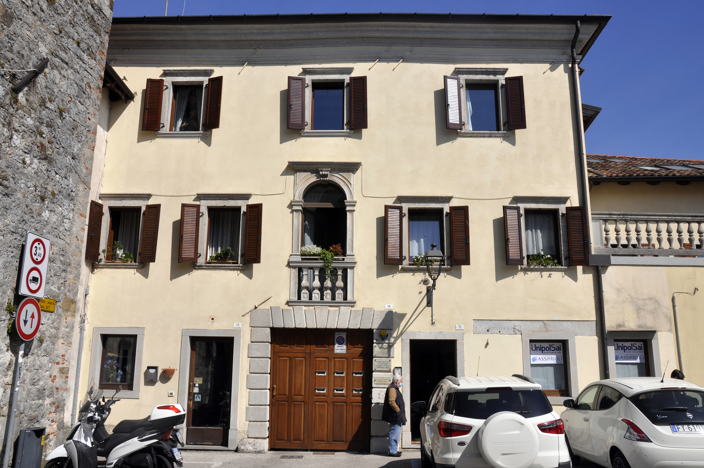 palazzo in Piazza Dante 13, 14, 15 (palazzo, privato) - Cividale del Friuli (UD) 