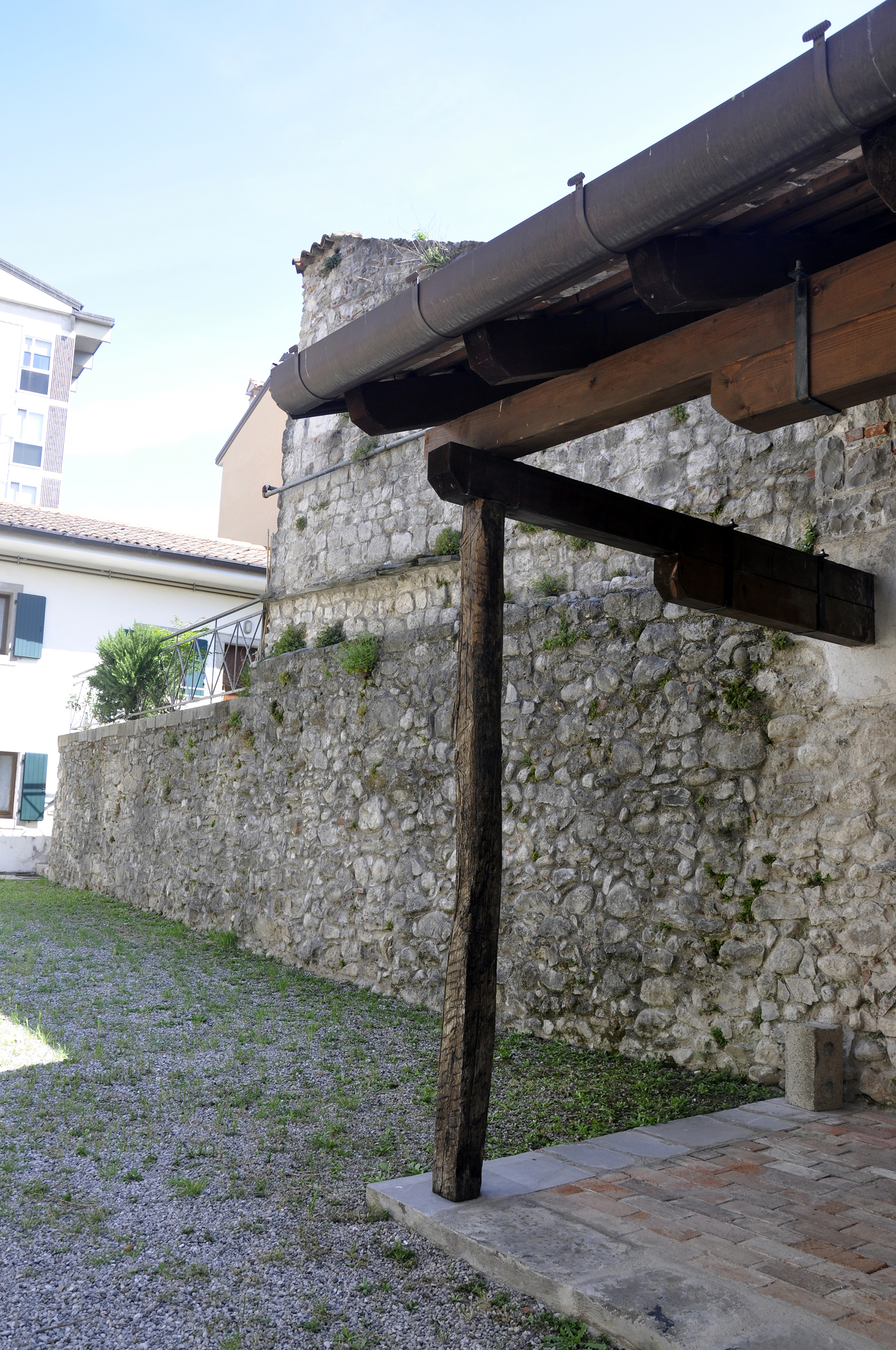 Mura tardoantiche III cerchia, piazza San Pietro ai Volti (mura, urbiche) - Cividale del Friuli (UD) 