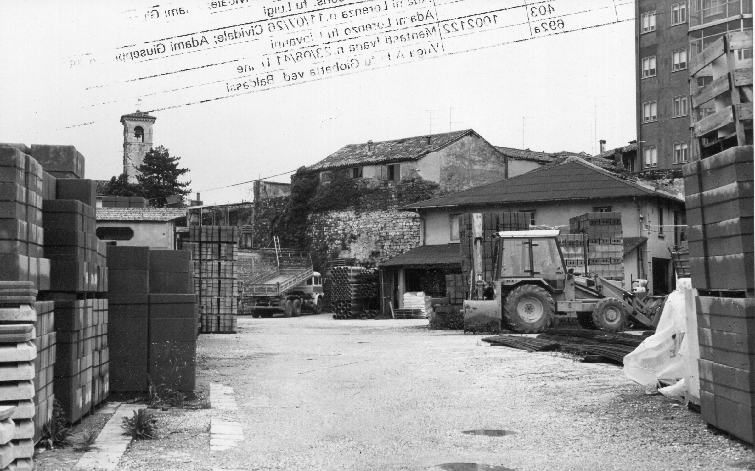 Mura tardoantiche della II cerchia urbana in stretta San Valentino (mura, urbiche) - Cividale del Friuli (UD) 