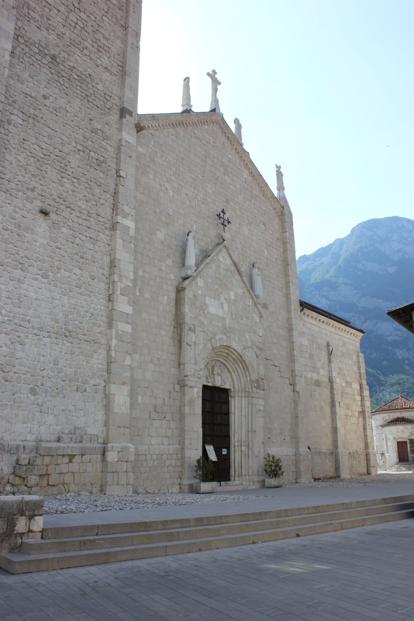 facciata settentrionale del Duomo di S. Andrea Apostolo (chiesa) - Venzone (UD) 