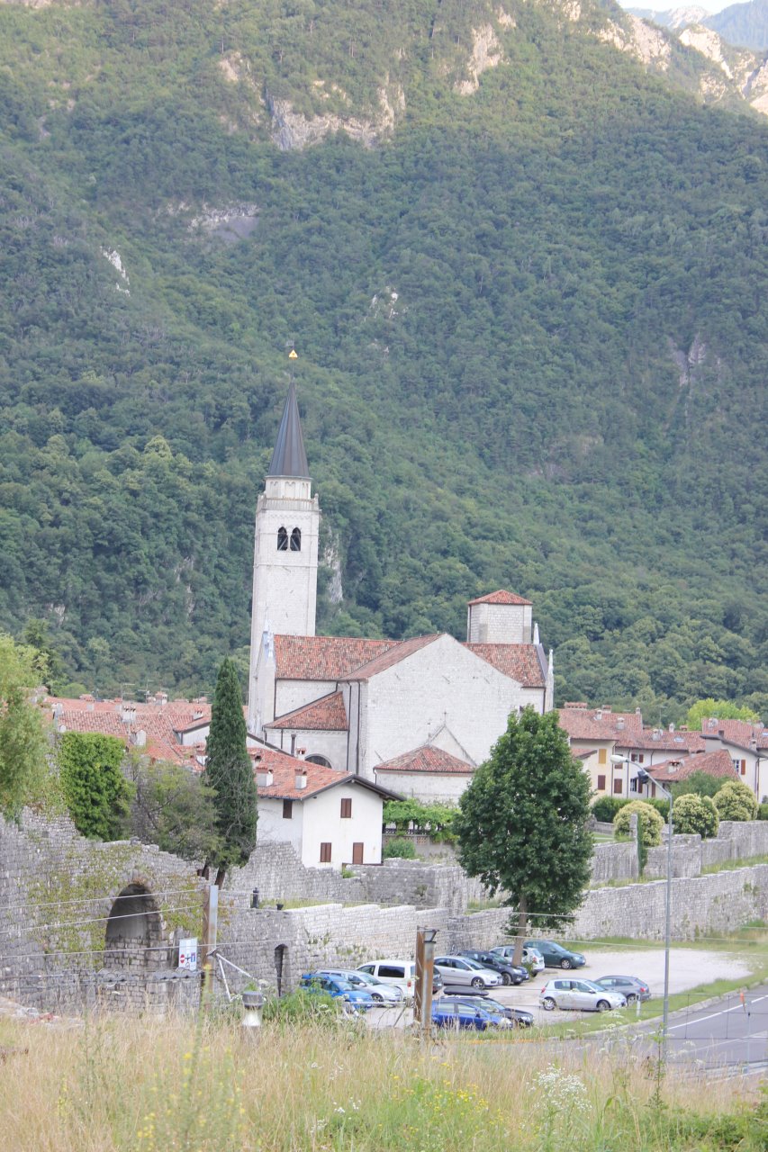 Campanile settentrionale del Duomo di S. Andrea Apostolo (campanile) - Venzone (UD)  (XIV)