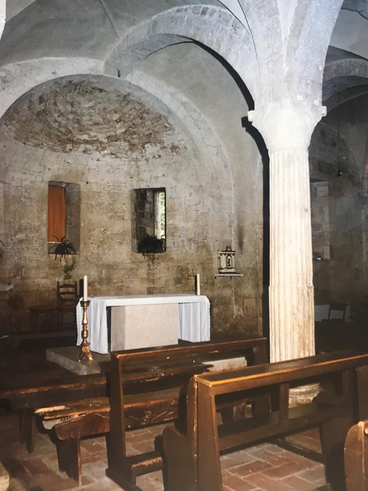 Cripta di San Michele Arcangelo (cripta) - Bevagna (PG)  (XII, fine)