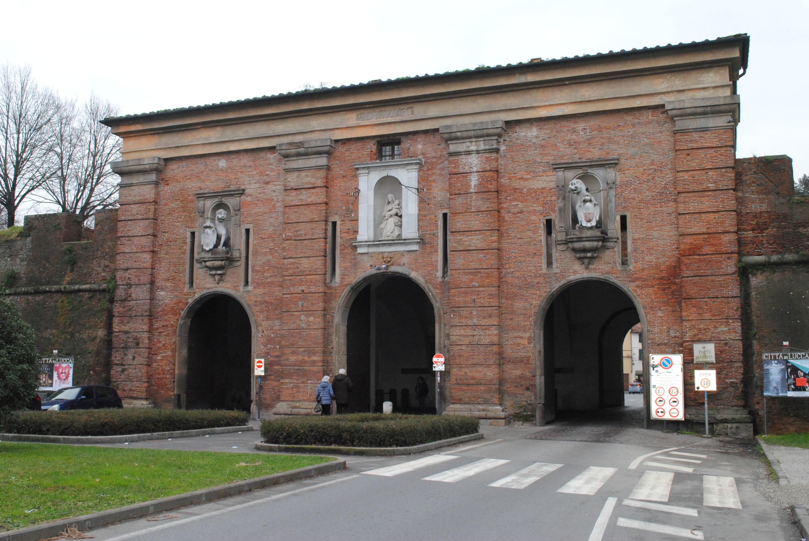 Porta S. Maria (porta, urbana) - Lucca (LU)  (XVI; XIX)