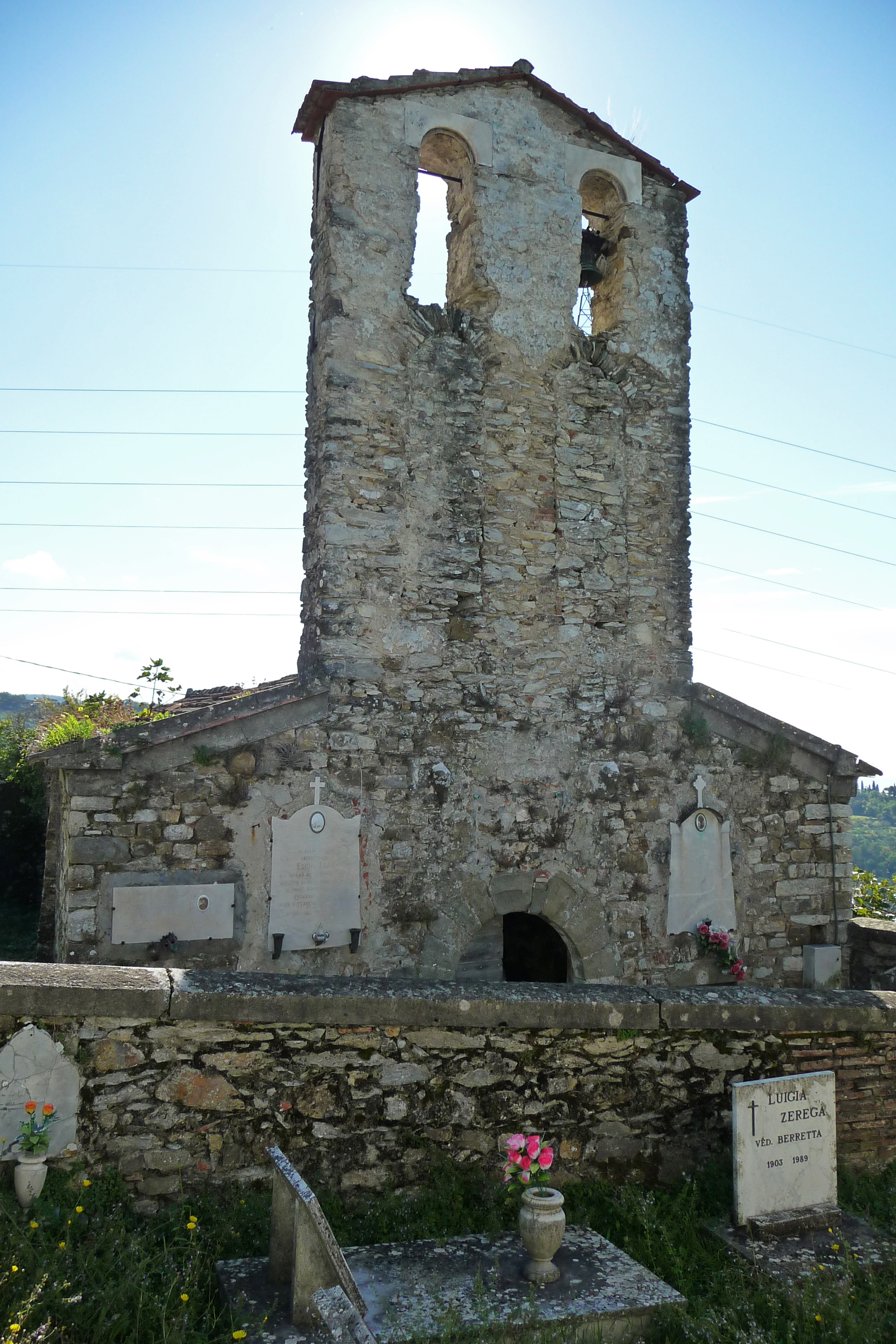 Cappella di Santa Burlanda del cimitero di S. Burlanda (cappella, cimiteriale) - Fosdinovo (MS) 