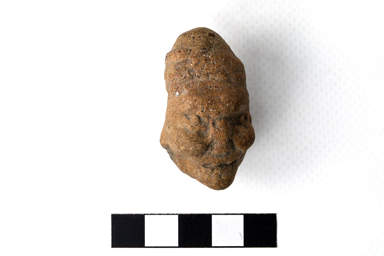 statuetta antropomorfa, parte - Mesoamerica, ambito maya (SECOLI/ ARCHI DI SECOLI/ VII-IX)