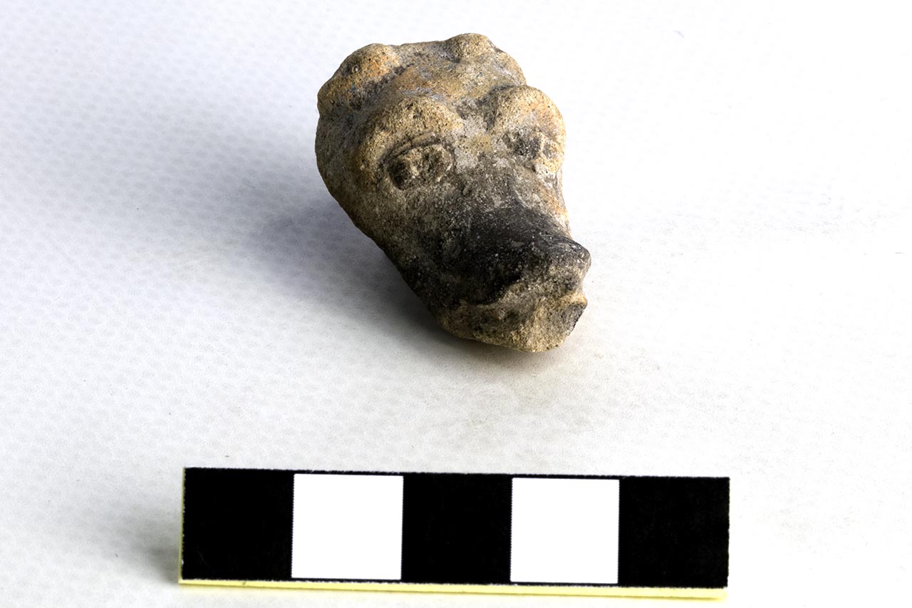 statuetta zoomorfa, parte - Mesoamerica, ambito maya (SECOLI/ ARCHI DI SECOLI/ VII-IX)