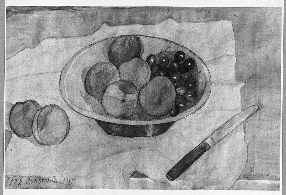 natura morta (disegno) di Chaplin Robert (sec. XX)
