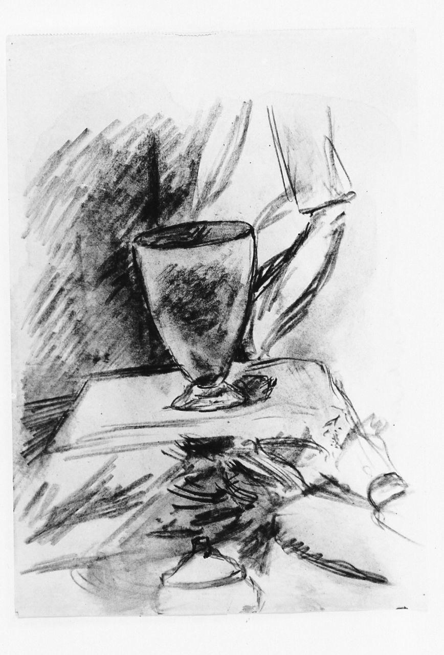 natura morta (disegno) di Maestrelli Mario (secondo quarto sec. XX)