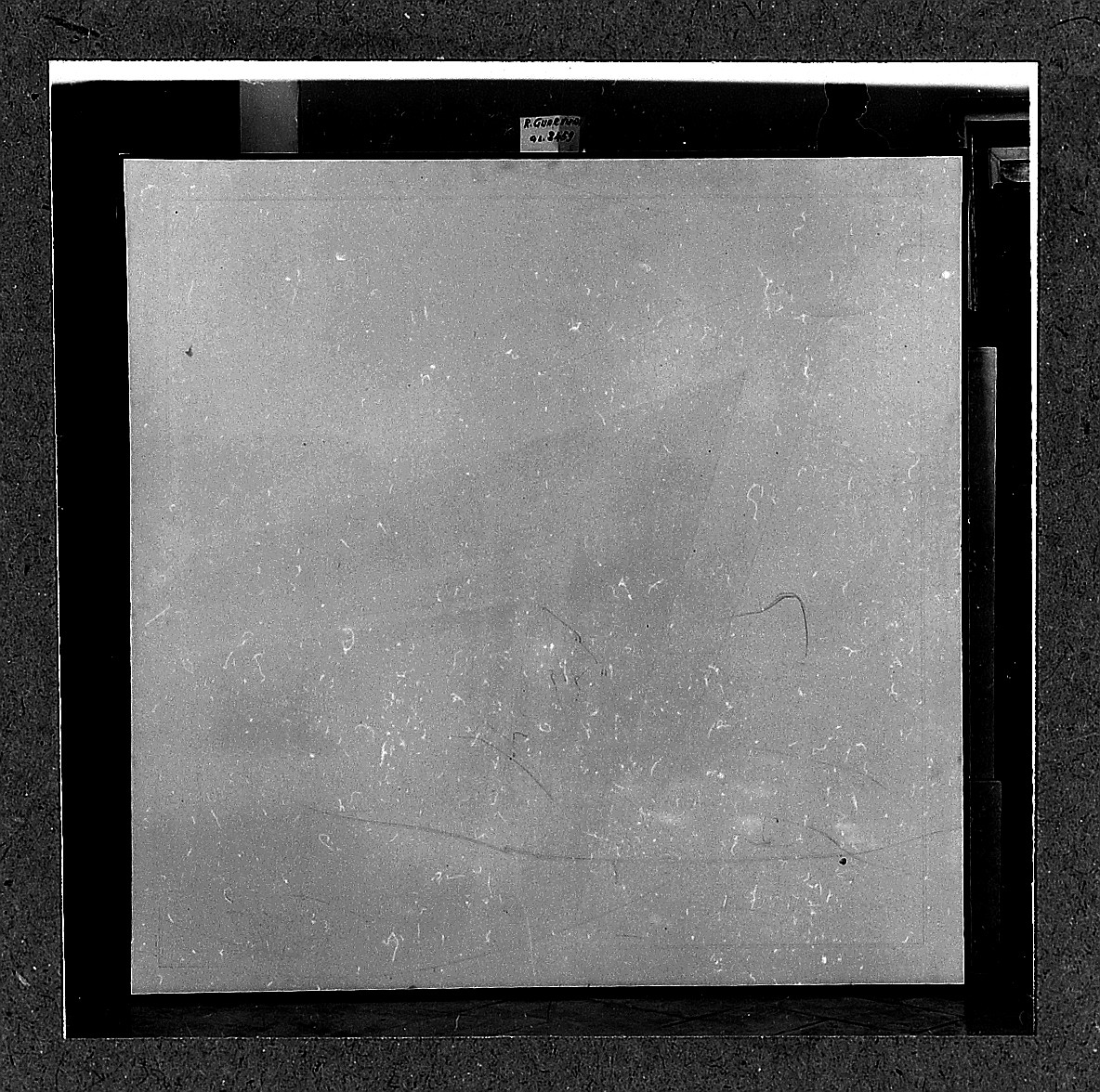 Hard Edge, soggetto astratto (disegno) di Guarnieri Riccadro (sec. XX)