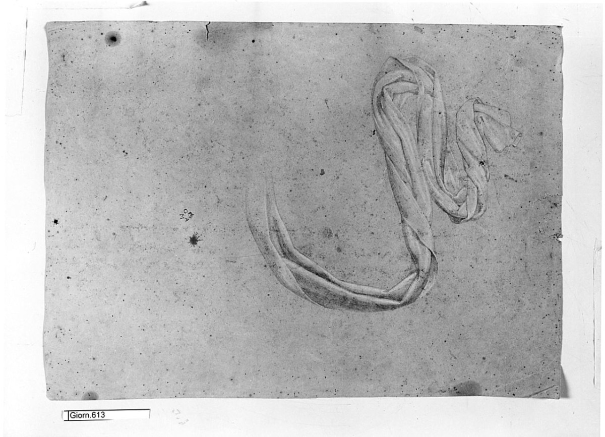 panneggio (disegno) di Conti Giacomo (metà sec. XIX)