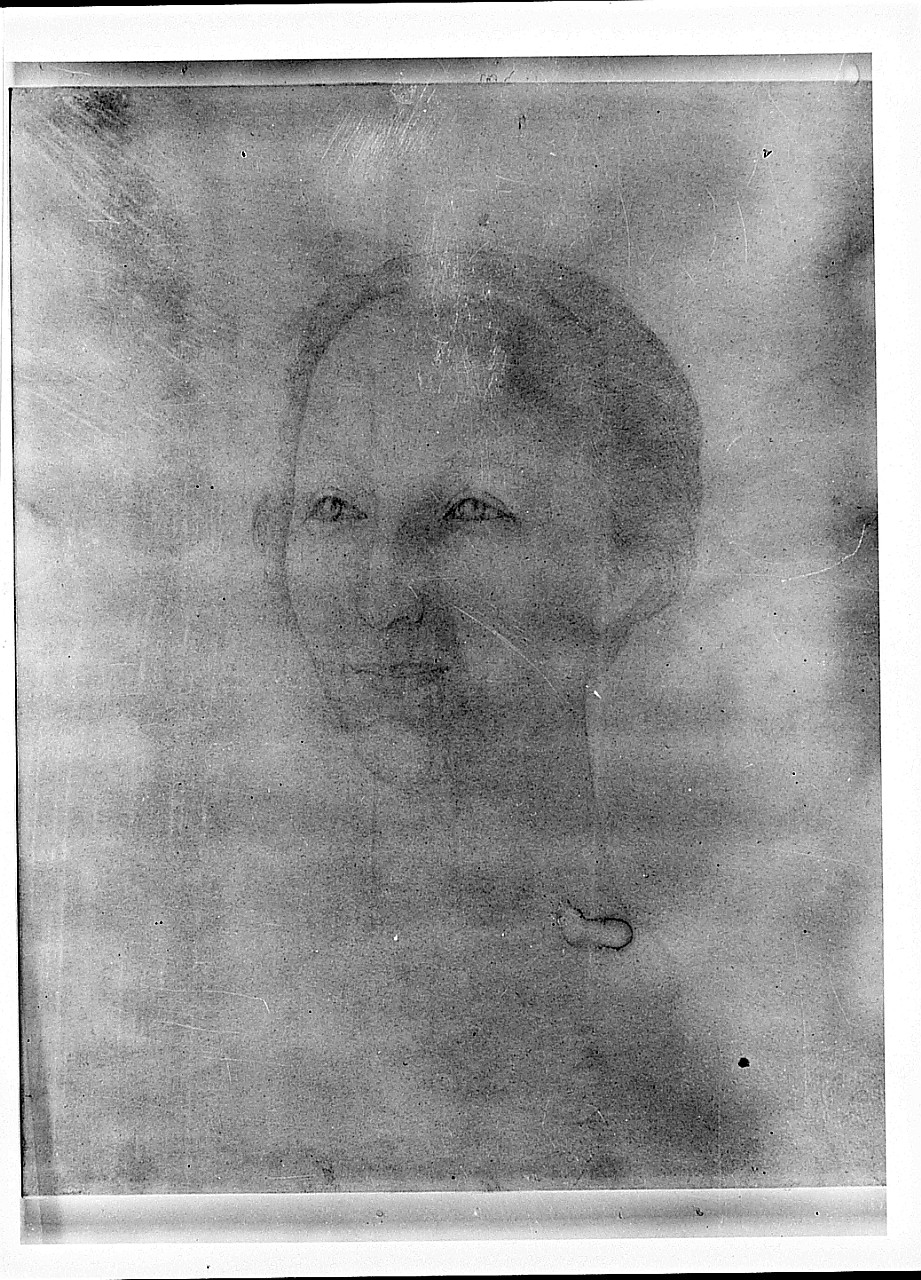 ritratto di Leonora Malinconico (disegno) di Gerardi Alberto (sec. XX)