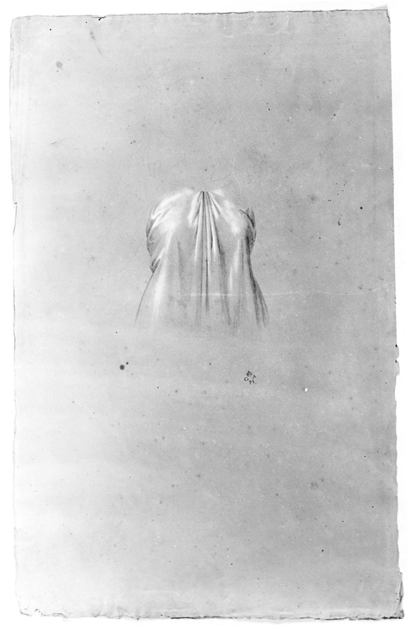 panneggio (disegno) di Conti Giacomo (metà sec. XIX)