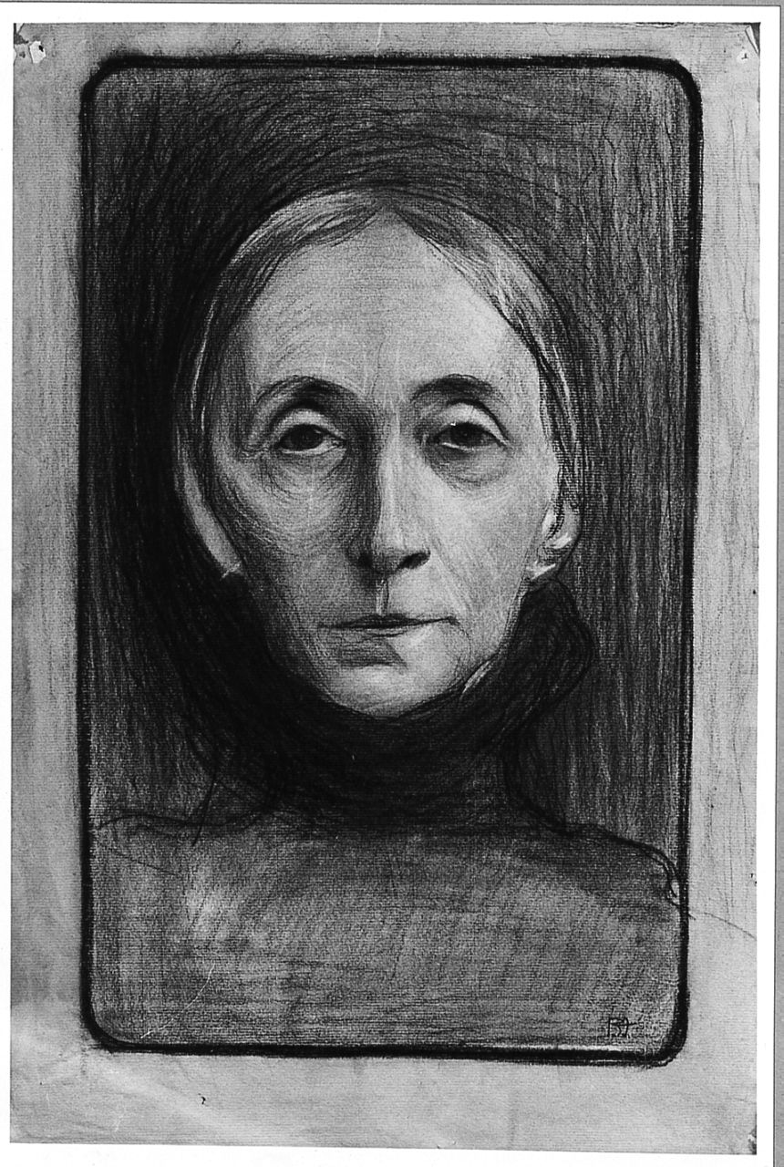 ritratto di Lavinia Corgialegno (disegno) di Ancillotti Goretti Beatrice (sec. XX)