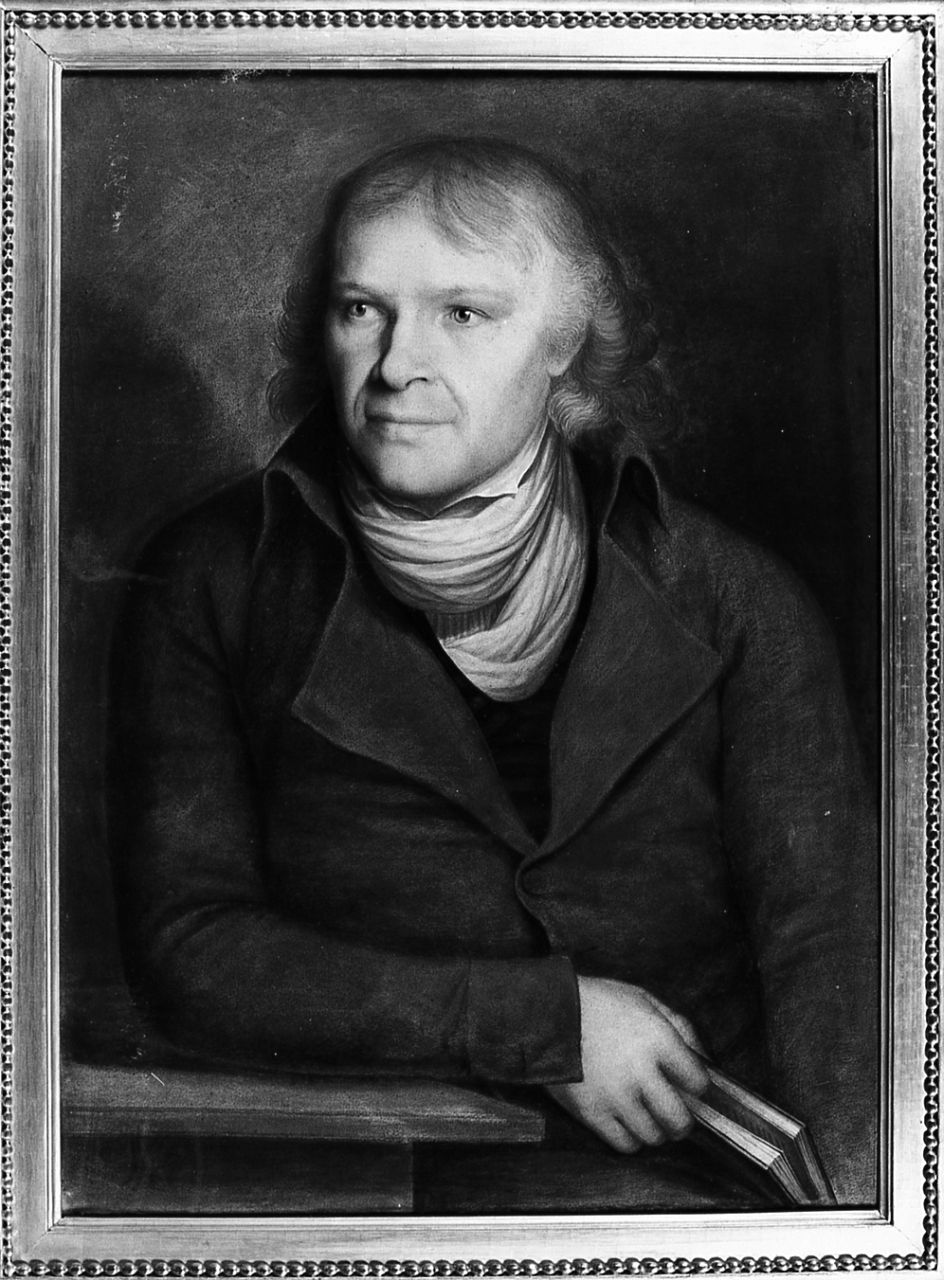 ritratto d'uomo (disegno) di Merz Jacob (attribuito) (sec. XIX)