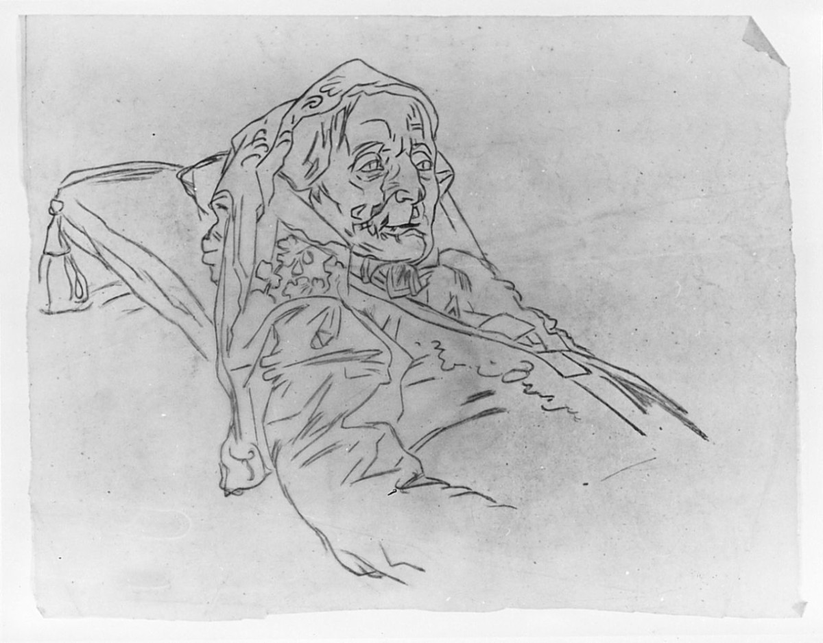 figura femminile (disegno) di Saltini Pietro (terzo quarto sec. XIX)