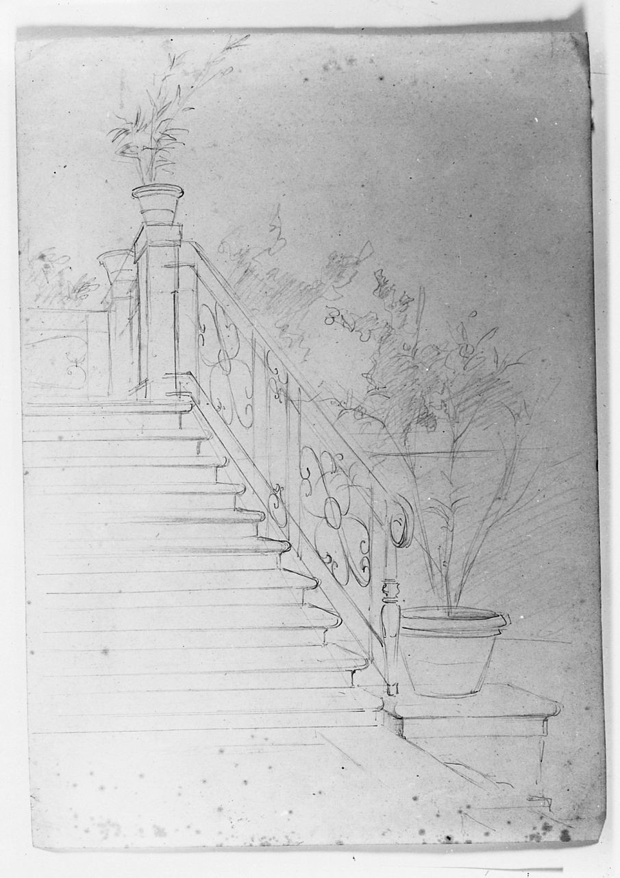 architettura (disegno) di Saltini Pietro (terzo quarto sec. XIX)