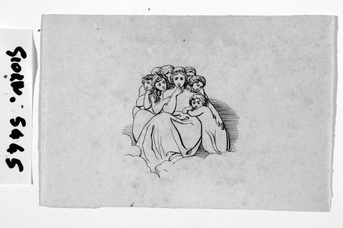 Olimpo (disegno) di Saltini Pietro (terzo quarto sec. XIX)