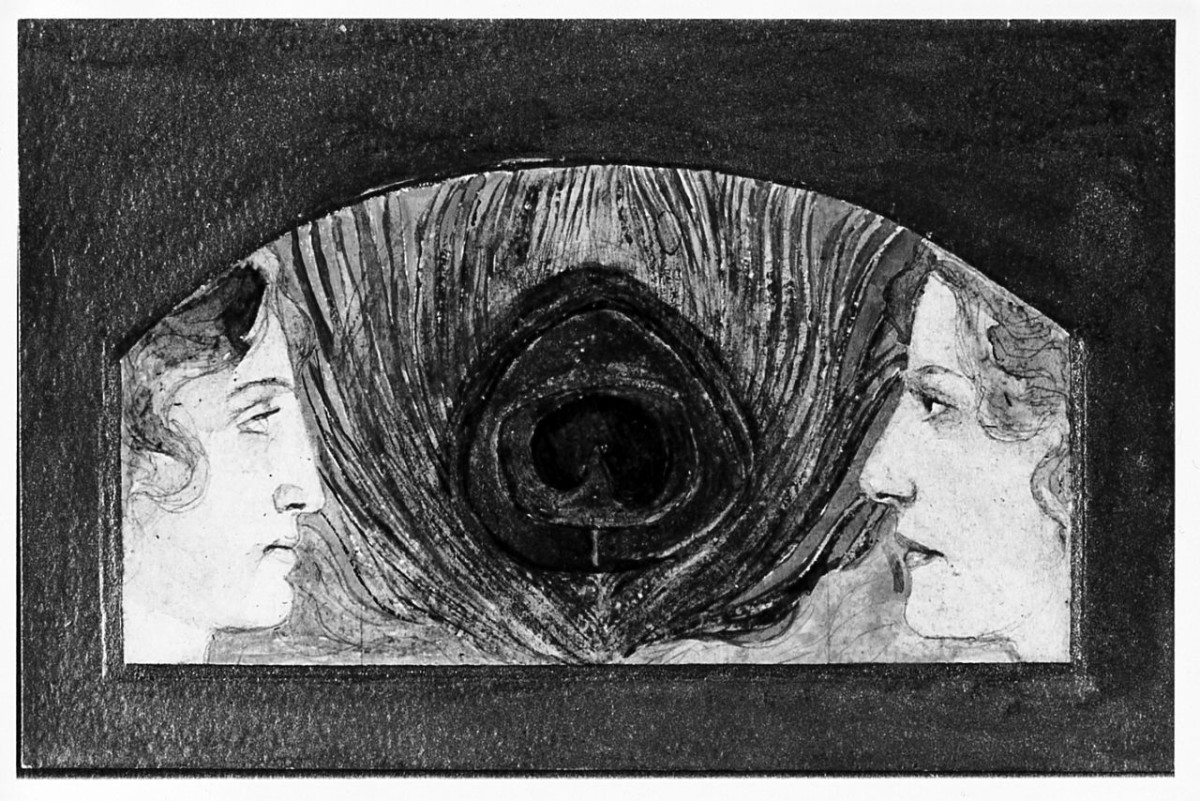 figure maschili e femminili (disegno) di Ancillotti Goretti Beatrice (sec. XX)