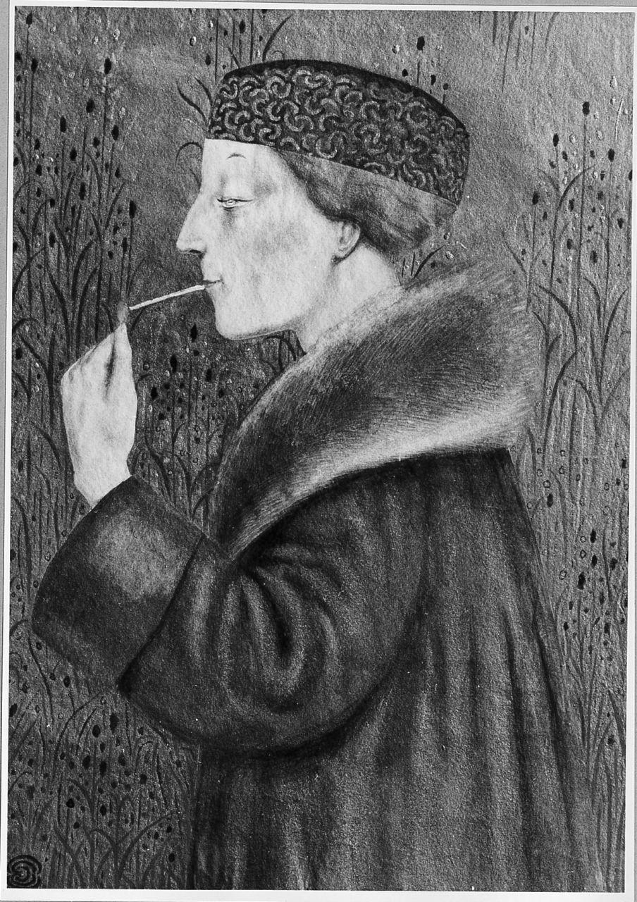 ritratto di Lady Teresa Berwick (disegno) di Baldwin John (sec. XX)