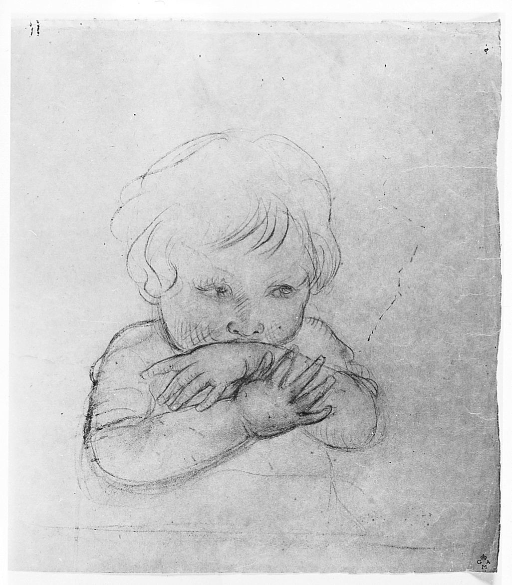 bambino (disegno) di Chaplin Elisabeth (sec. XX)