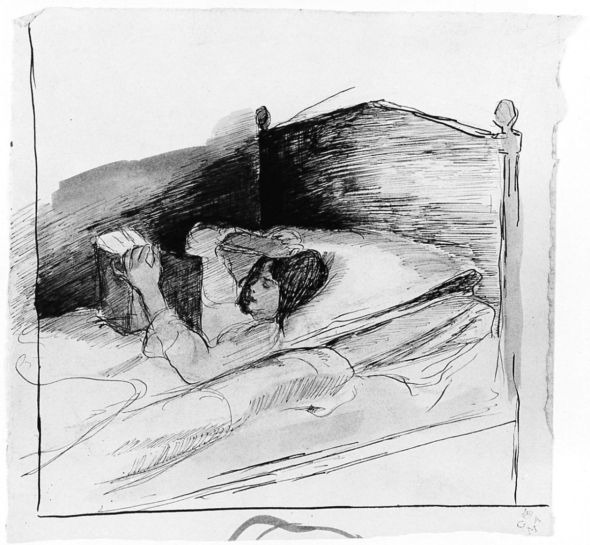 figura femminile (disegno) di Chaplin Elisabeth (sec. XX)