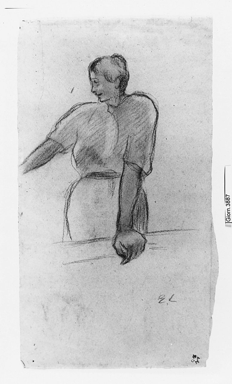 figura femminile (disegno) di Chaplin Elisabeth (sec. XX)