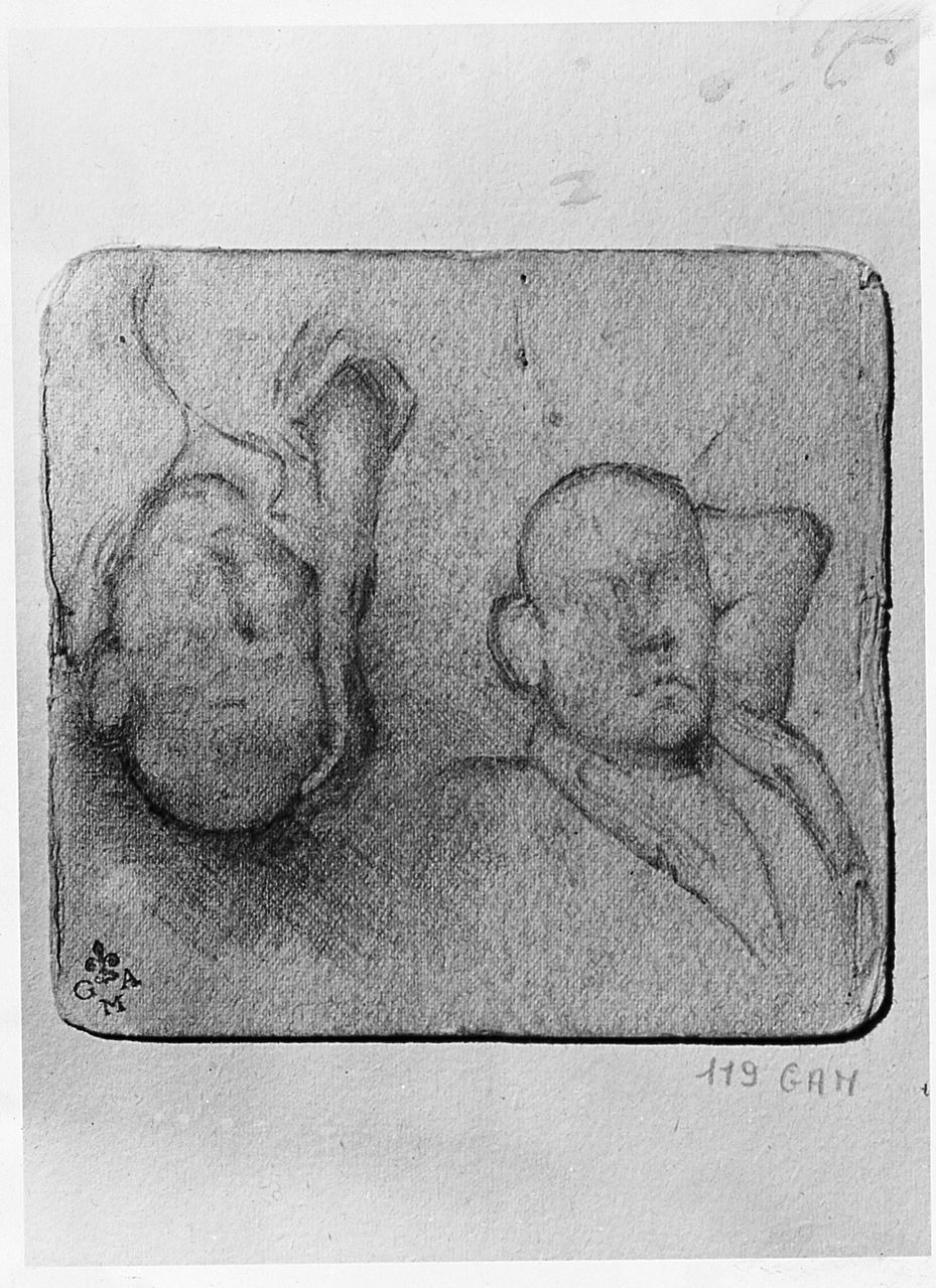 figure maschili (disegno) di Boncinelli Evaristo (sec. XX)