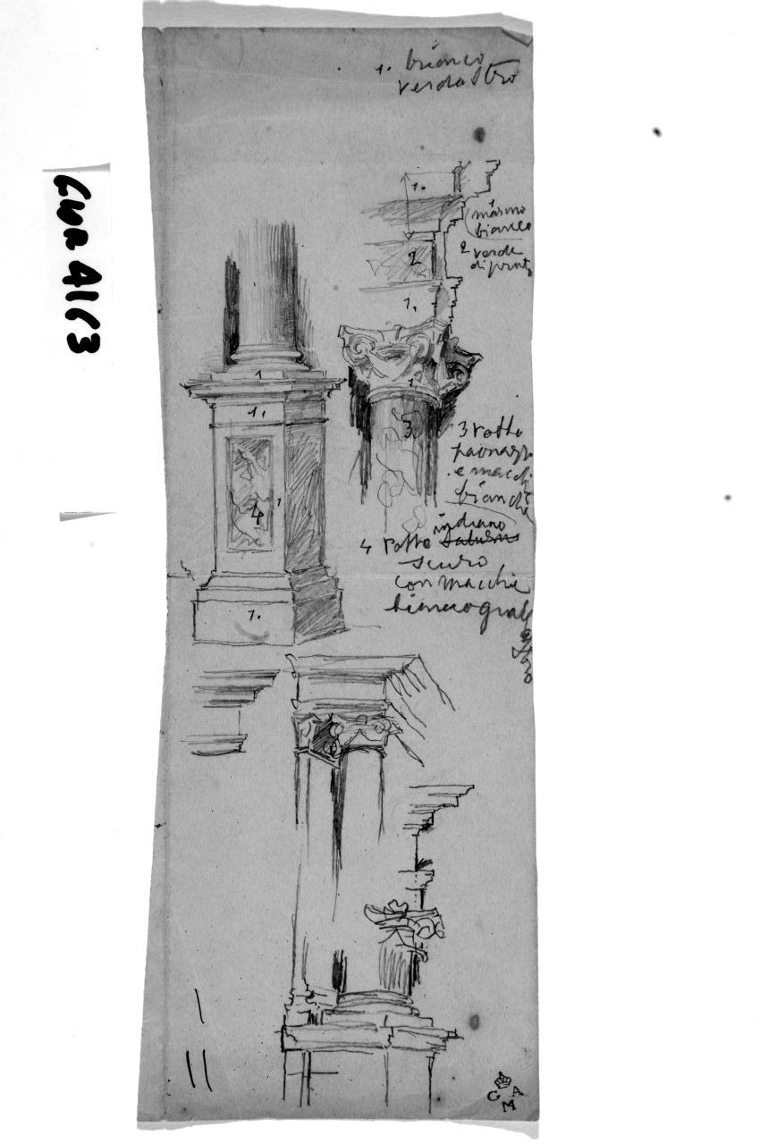 architettura (disegno) di Cecchi Adriano (sec. XX)