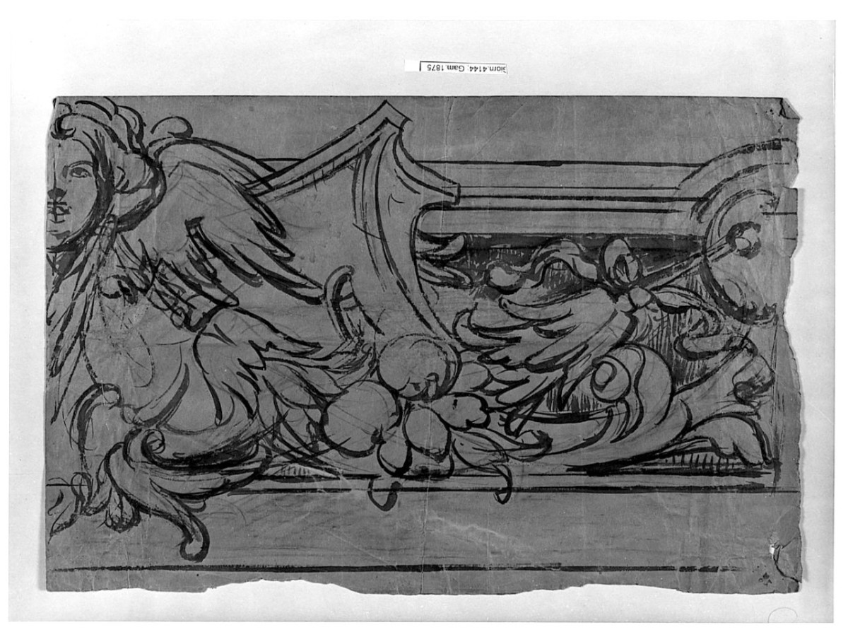 motivi decorativi architettonici (disegno) di Cecchi Adriano (sec. XX)