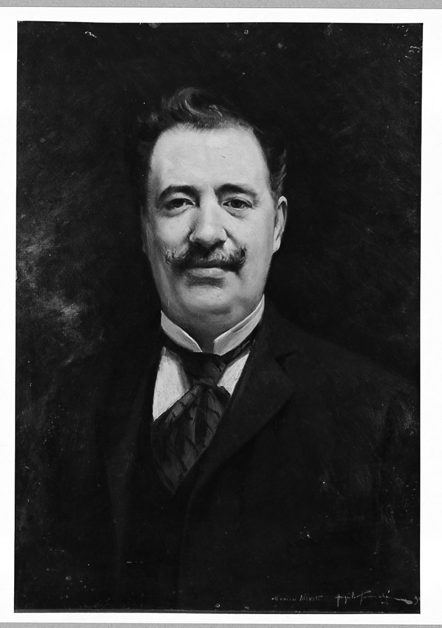 ritratto d'uomo (dipinto) di Tommasi Angiolo (sec. XIX)