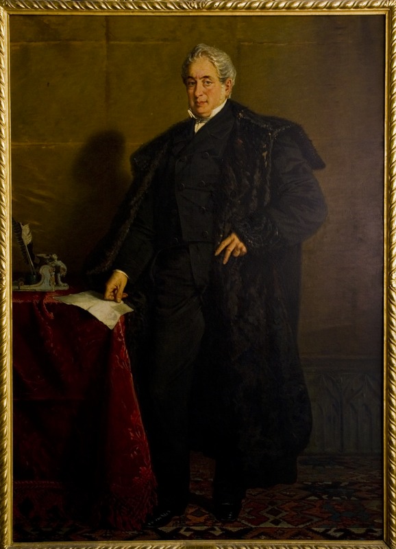ritratto di Carlo Troya (dipinto) di Altamura Francesco Saverio (sec. XIX)