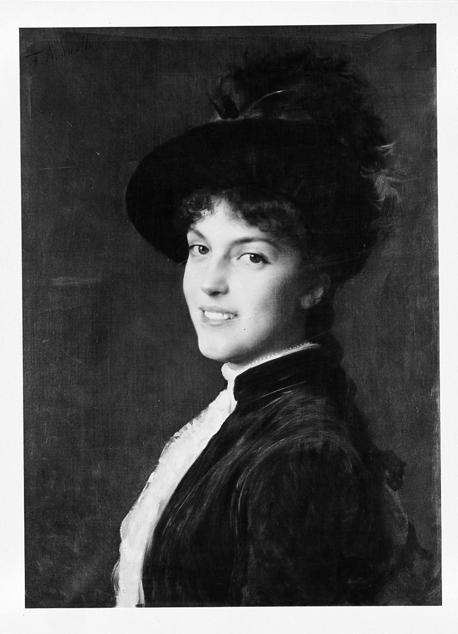 ritratto di Ida Luisi (dipinto) di Andreotti Federico (sec. XIX)