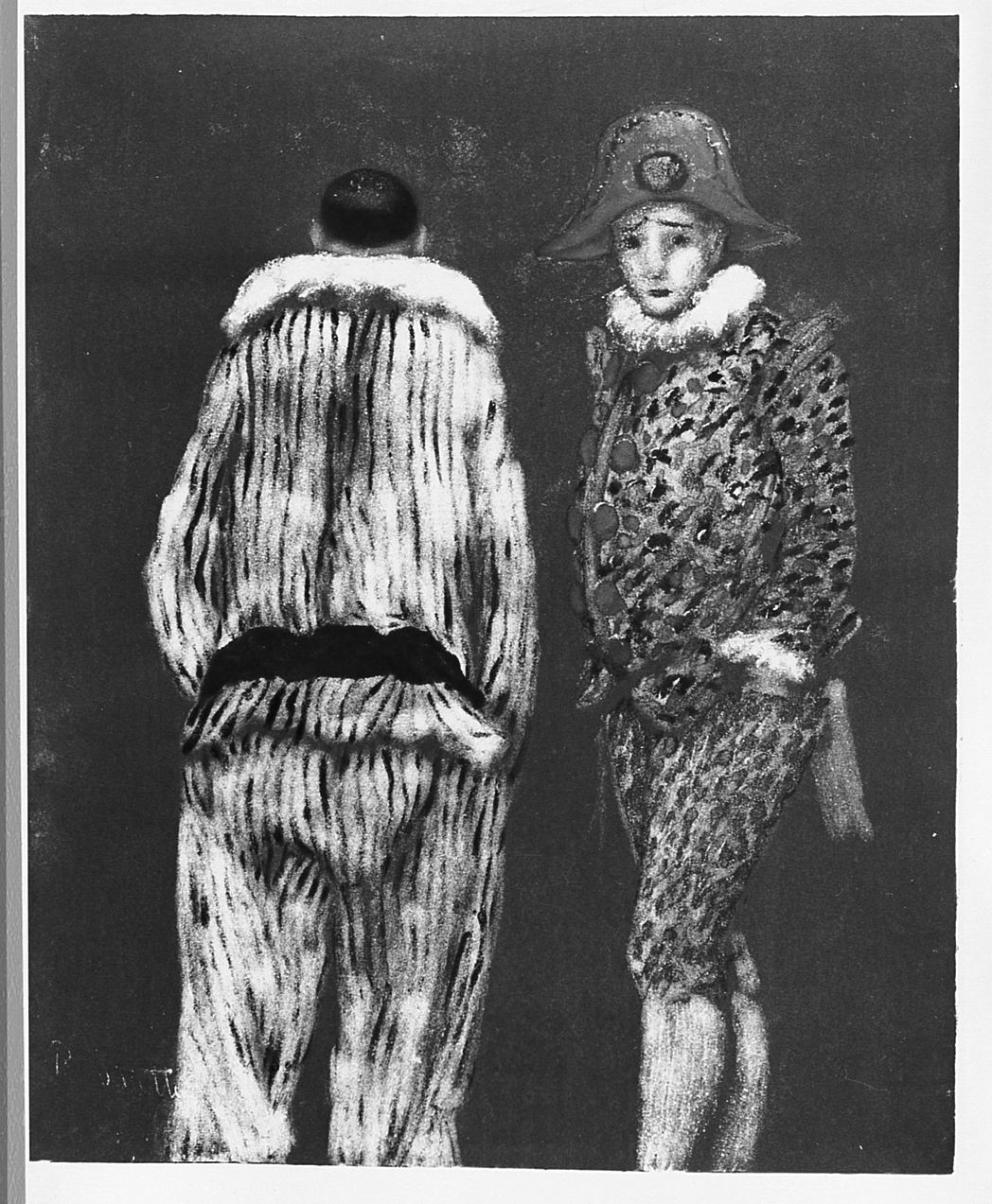 figure maschili (stampa) di Costetti Romeo (prima metà sec. XX)